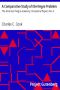 [Gutenberg 31301] • A Comparative Study of the Negro Problem / The American Negro Academy. Occasional Papers No. 4